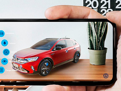 Más de 20.000 descargas de la app Volkswagen Experience de realidad aumentada